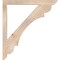 Ekena Millwork Olympic Slat Smooth Bracket, Douglas Fir, 3 1/2"W x 44"D x 48"H BKT04X44X48OLY06SDF - alternate 4